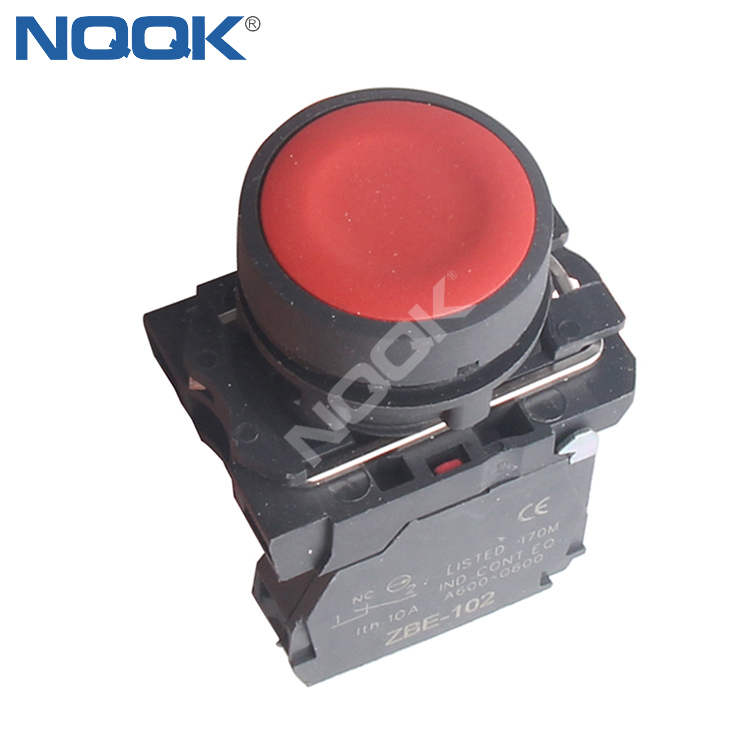 XB5-AA42 Self testoration  XB5-AA42 Type N/C Red  Even button spring return Push button