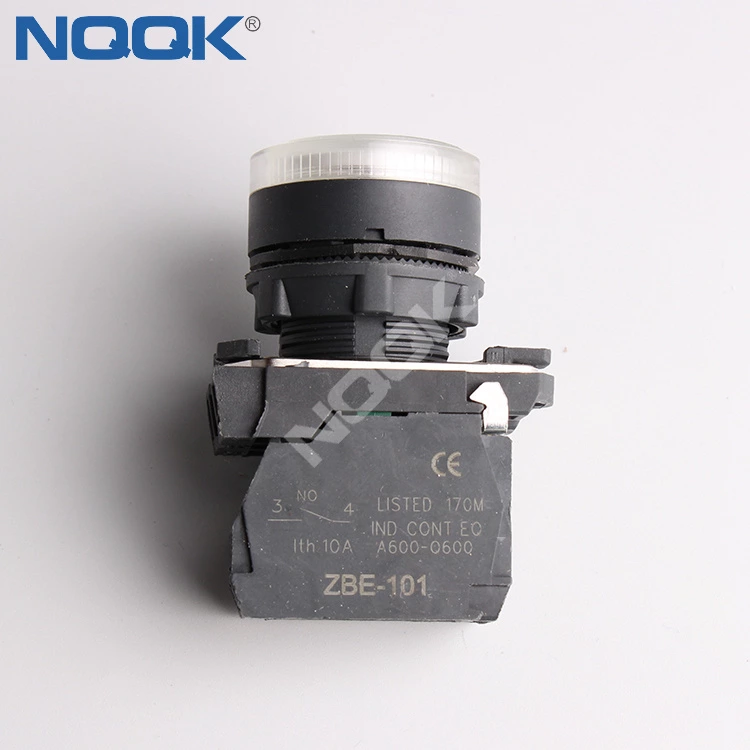 XB5-AW34M5 LED 220V White XB5-AW31M1 Type N/O Push button with light