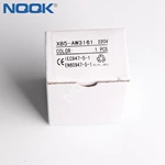 XB5-AW34M5 LED 220V White XB5-AW31M1 Type N/O Push button with light