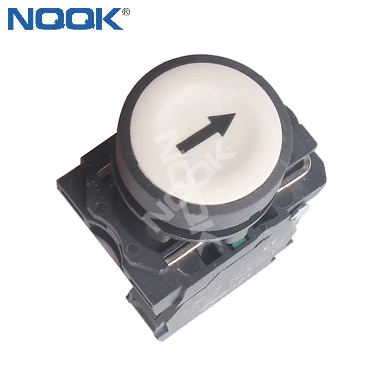 XB5-AA3311 Self testoration  XB5-AA3341Type N/O White  Even button spring return with symbol logo Push button