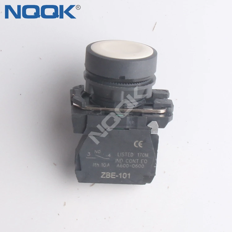 XB5-AA42 Self testoration  XB5-AA11Type N/O White  Even button spring return flat button