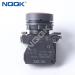 Even Button Spring Return Switch with Symbol Logo