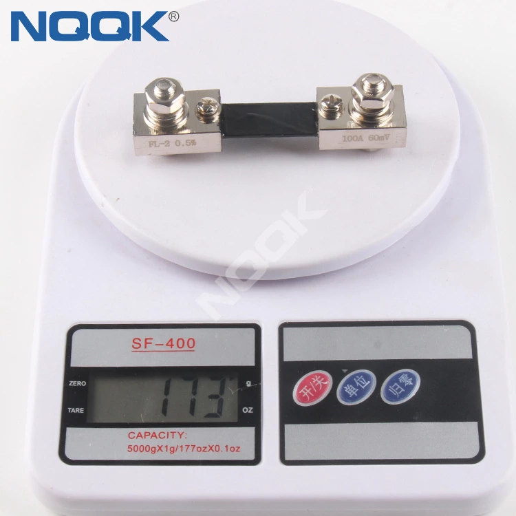 FL2-100A 60mV  Electric current Shunt Resistors for Amp Panel Meter Current Monitor