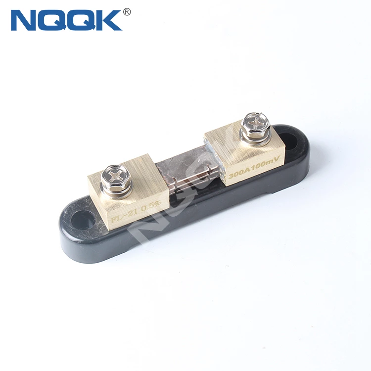 FL-21 300A100MV  dc current shunt resistor with base