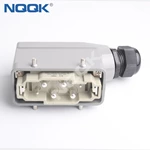 HDC-HK-4/2-004-M Heavy Duty Connector Double Buckle  4 pin heavy duty connector