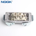 HDC-HK-4/2-004-M Heavy Duty Connector Double Buckle  4 pin heavy duty connector