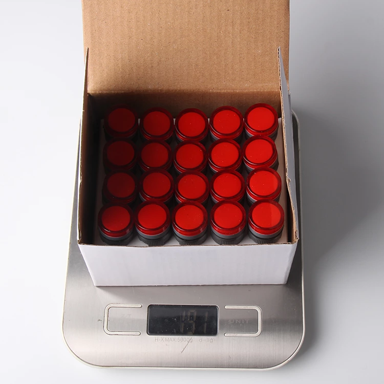 AD16-16DS 16 mm 230V red LED Lighting Signal Indicator lamp