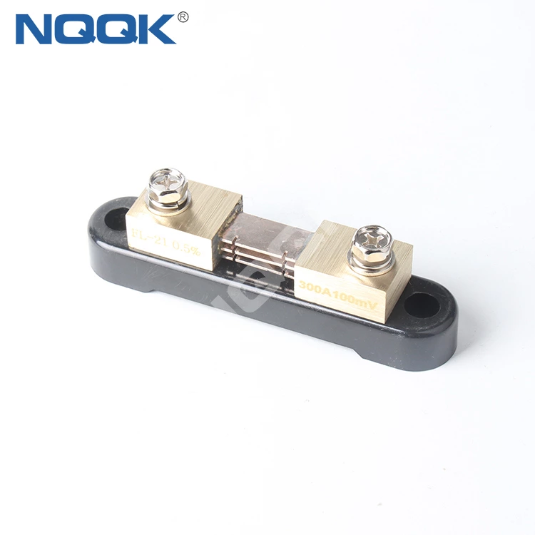FL-21 300A100MV  dc current shunt resistor with base