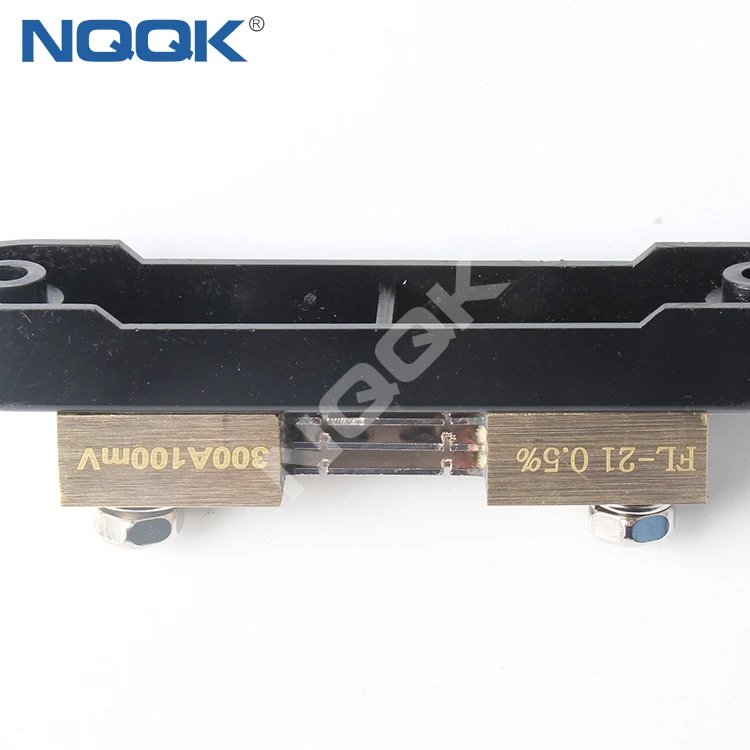 FL-21 300A100MV  dc current shunt resistor with base