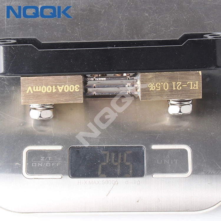 FL-21 300A100MV  dc current shunt resistor with base