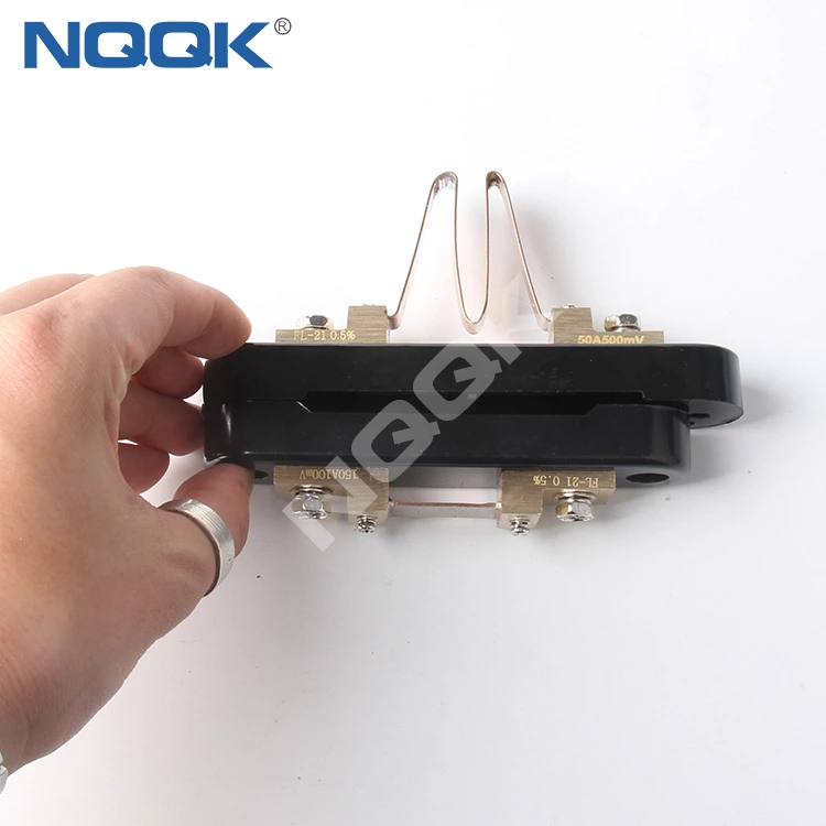 FL-21 150A 100mV dc current shunt resistor with base