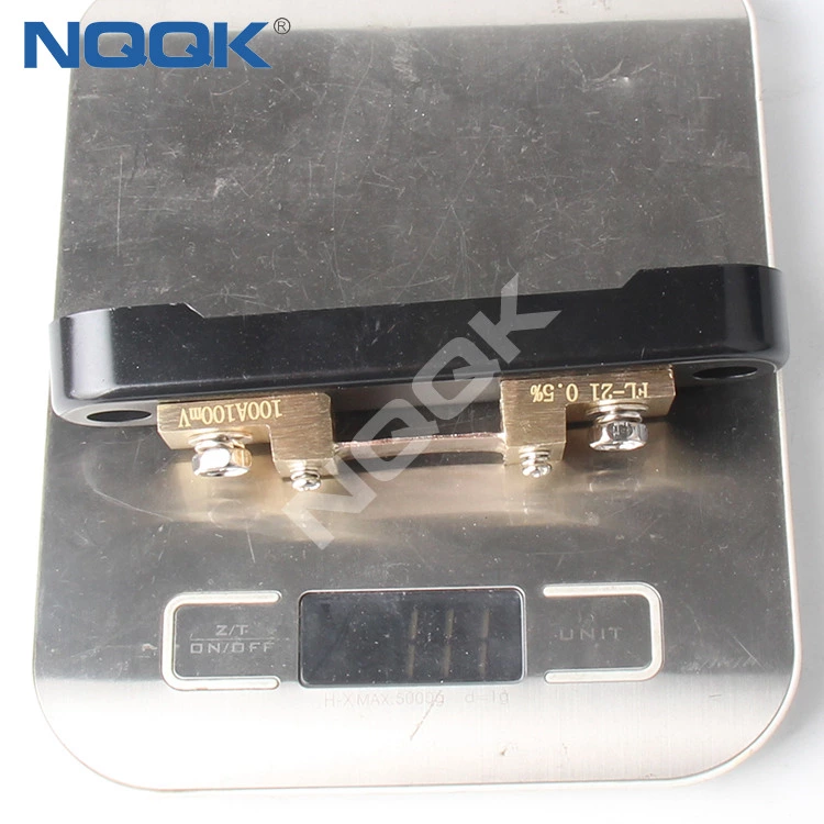 FL-21 100A 100MV   DC Current Ammeter Shunts with base