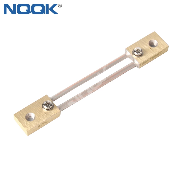 135A India type Voltmeter Ammeter DC current Manganin shunt resistor