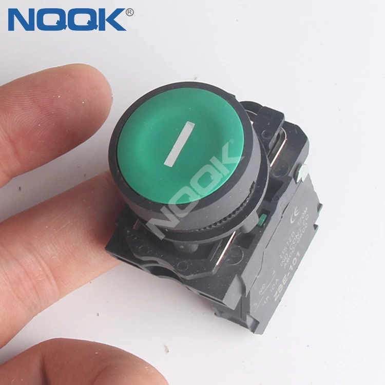 XB5-AA3311 Self testoration  XB5-AA3311Type N/O Green  Even button spring return with symbol logo