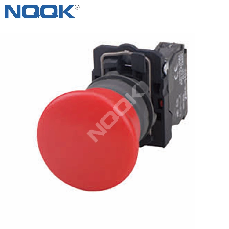 Mushroom Head Turn Release Emergency Stop Push button Switch