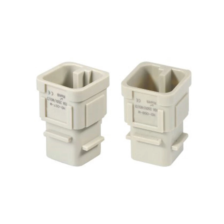 HD-007/008 7/8Pin Superelevation Crimp terminal Insert Heavy duty connector