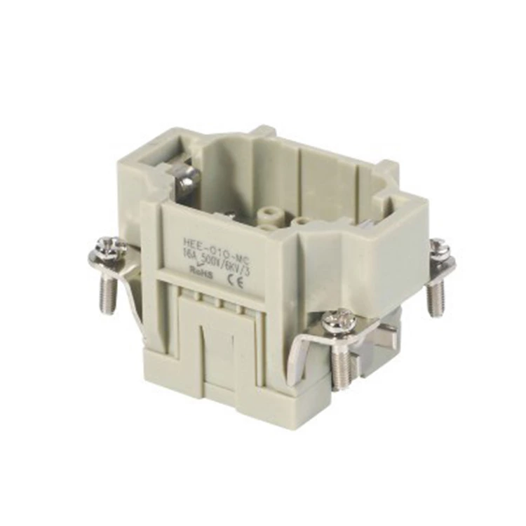 HEE-010 10Pin High density  Insert  Heavy duty connector