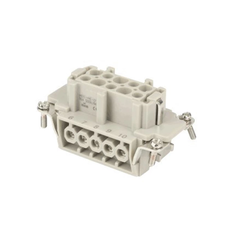 HE-010 10Pin Conventional Plug Heavy Duty Connector