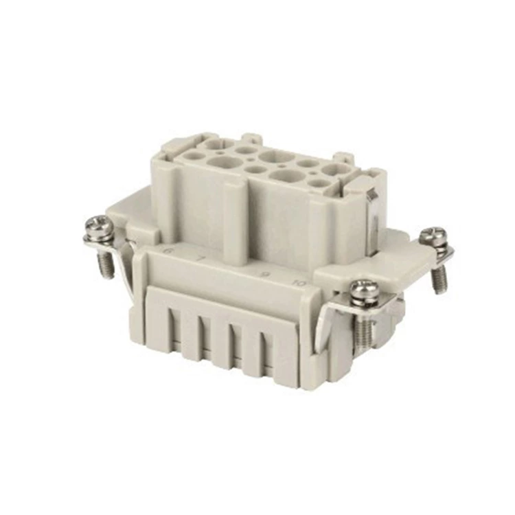 HE-010 10Pin Conventional Plug Heavy Duty Connector