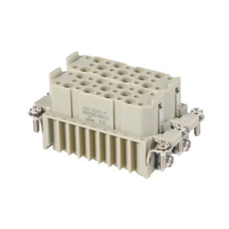 HD-050 50Pin Superelevation Crimp terminal Insert Heavy duty connector