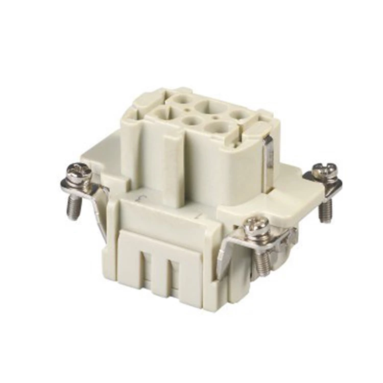 HE-006 6Pin Conventional Plug Heavy Duty Connector