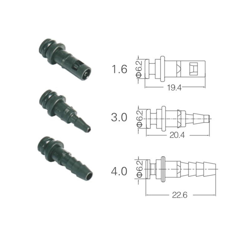 8 HM Insert modular series  without shut off  with shut off