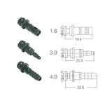 8 HM Insert modular series  without shut off  with shut off