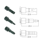 8 HM Insert modular series  without shut off  with shut off