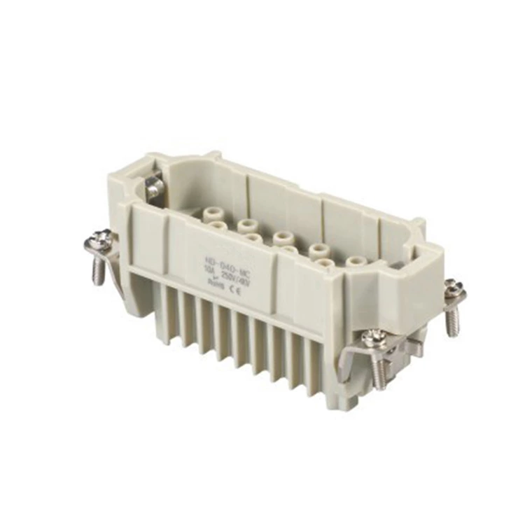HD-040 40Pin Superelevation Crimp terminal Insert Heavy duty connector