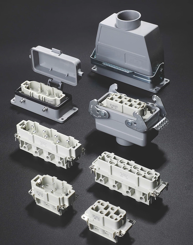 HSB-004 4Pin Big Current Type Insert Heavy duty connector