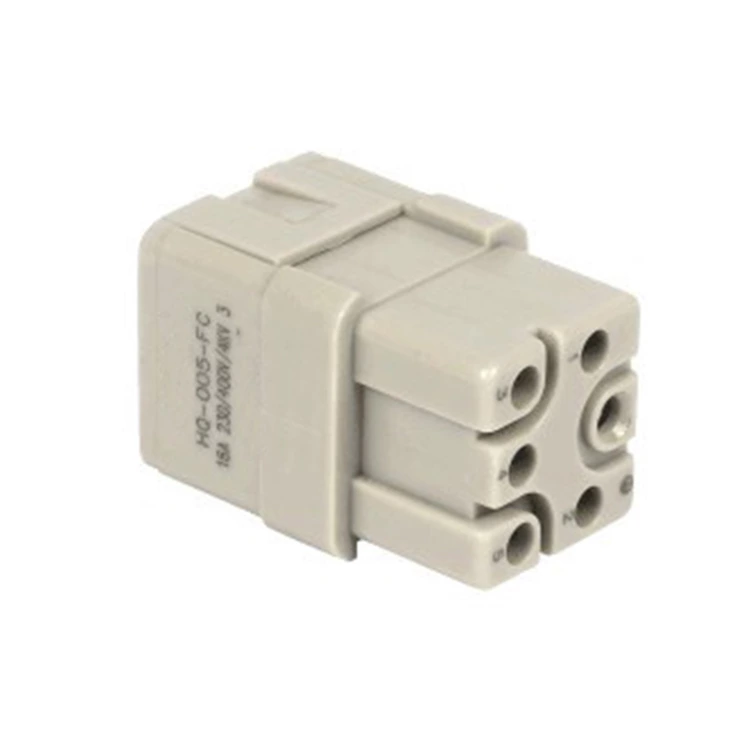 HQ-005 5Pin compact small volume plug Heavy Duty Connector