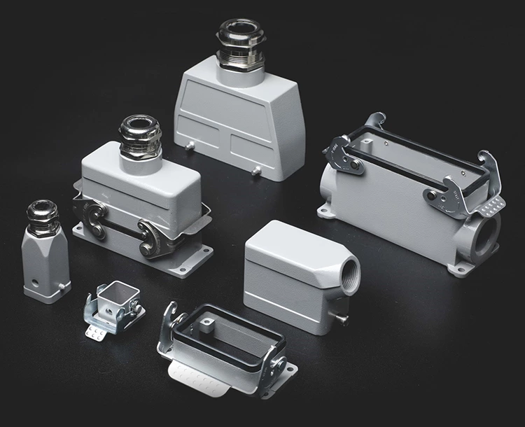 2 H24B series hood and shell double buckle