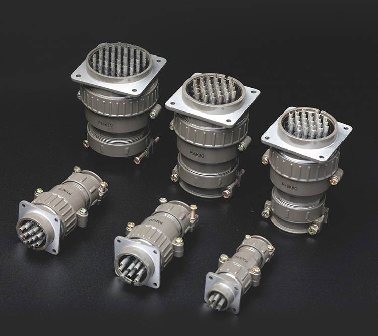 1 P-type round connector