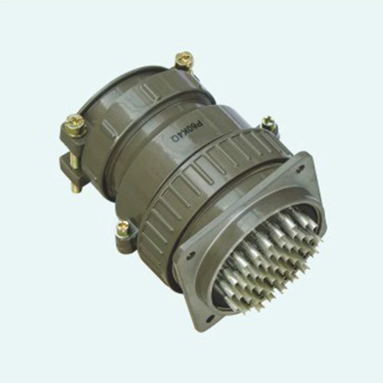2 P-type round connector