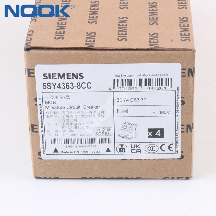 5sy4363-8cc D63 3POriginal New  PLC and Electrical control accessories Miniature circuit break