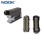 24 pin Position surface mounted heavy duty plug connector for mechanical