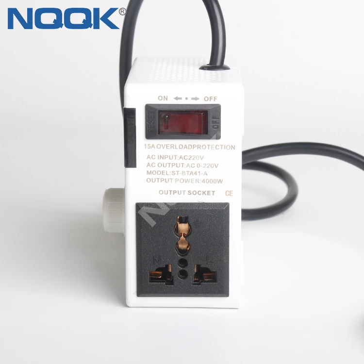 4000W electronic voltage regulator motor fan speed control electric furnace heating tube thermostat AC 220v speed control switch