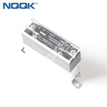 The newest ultra thin DC to AC 25 A single phase slim solid state relay with heat sink
