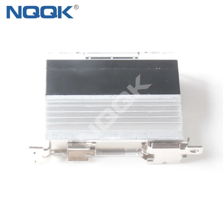 The newest ultra thin DC to AC 25 A single phase slim solid state relay with heat sink