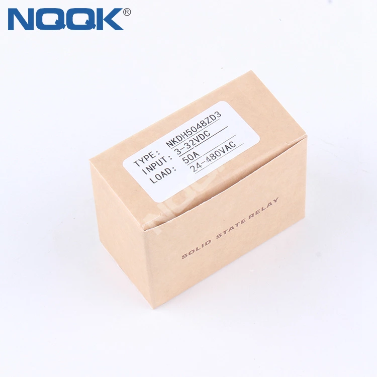 NKDH5048ZD3 50A 32VDC 480VAC DC Single Phase SSR solid state relay