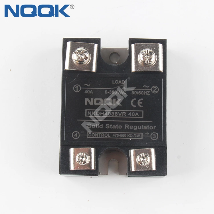 NKDH4038VR 40A 220v DC to 480V AC Single Phase switching at zero crossing solid state relay