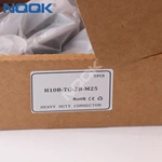 10 pin  H10B-TG-2B-M25 Top Entry Single Lever Heavy Duty Connector Hood Housing
