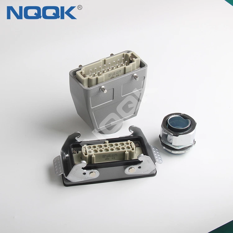 Thyristor Module (HDC-HE-016M) 16 pin heavy duty industrial connector with 1 levers