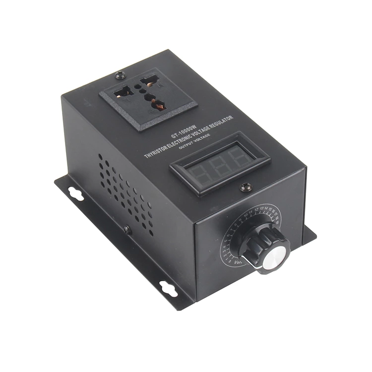 10000W SCR Module Dimming Speed Temperature Electronic Voltage Regulator with Spin Button