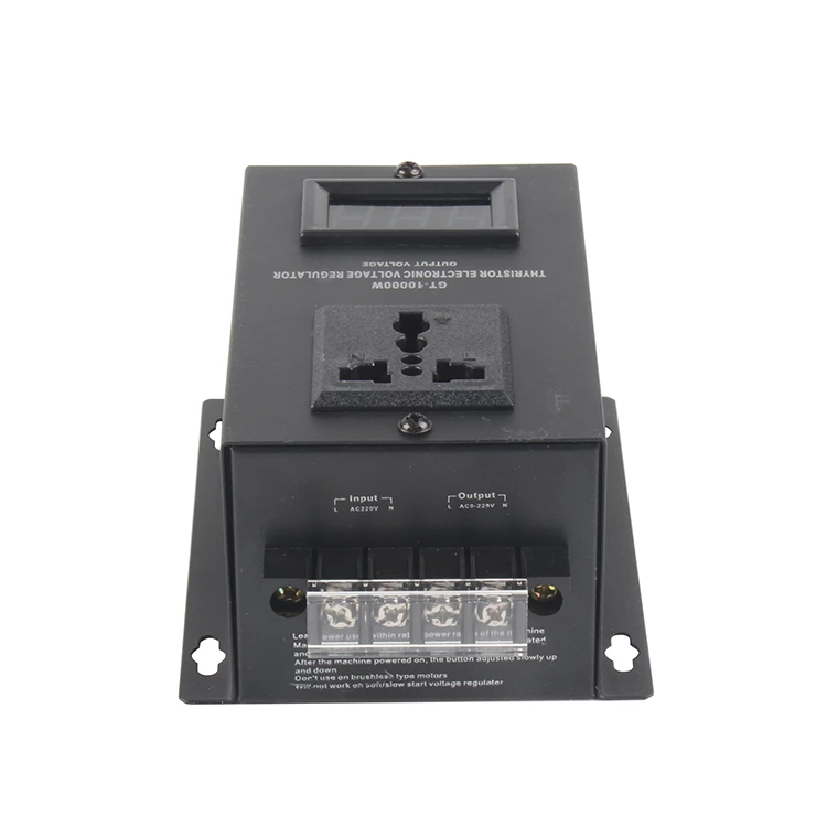 10000W SCR Module Dimming Speed Temperature Electronic Voltage Regulator with Spin Button