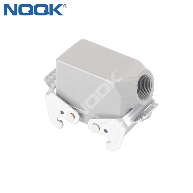 H10B-TSB perforated mounting base (double buckle) Heavy duty connector housing