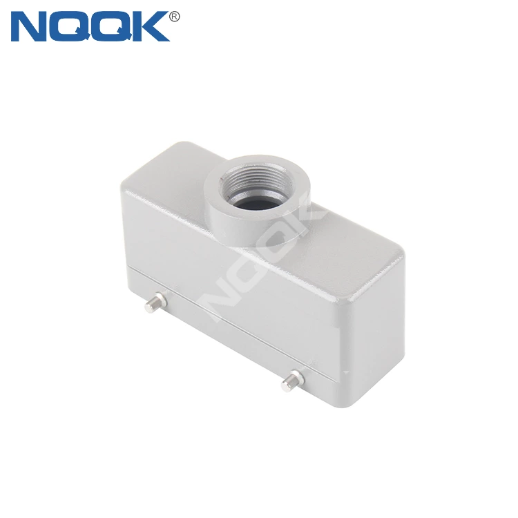 H24B-TG surface mouned heavy duty sockets connector with 2 levers connector housing