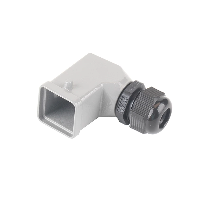 H3A-MTS shell Side outlet Heavy Duty Connector shell