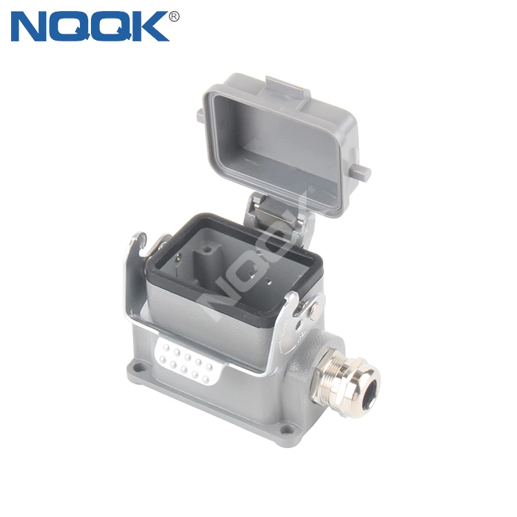 H6B-SDR-LB M20 surface mount with cover base (single buckle) Heavy load connector housing
