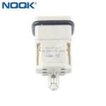 HA-004-M 10A 250V 4 pin top entry bulkhead heavy duty connector